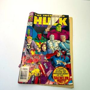 Incredible Hulk 417 Infamous risque Bachelor Party issue